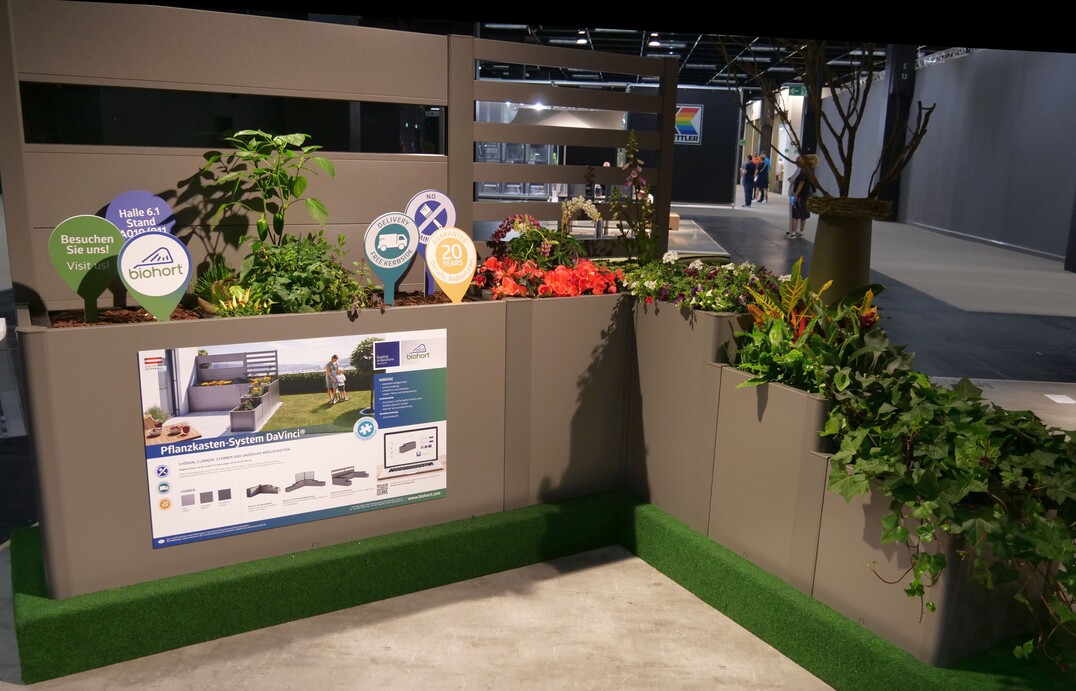 Pflanzkastensystem DaVinci von Biohort - ein flexibles, modulares Pflanzkastensystem, das urbane Rume begrnt.