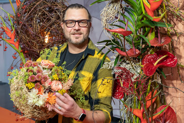 Im Sonderareal mit Floristik-Village sollen Floristiktrends gezeigt werden.