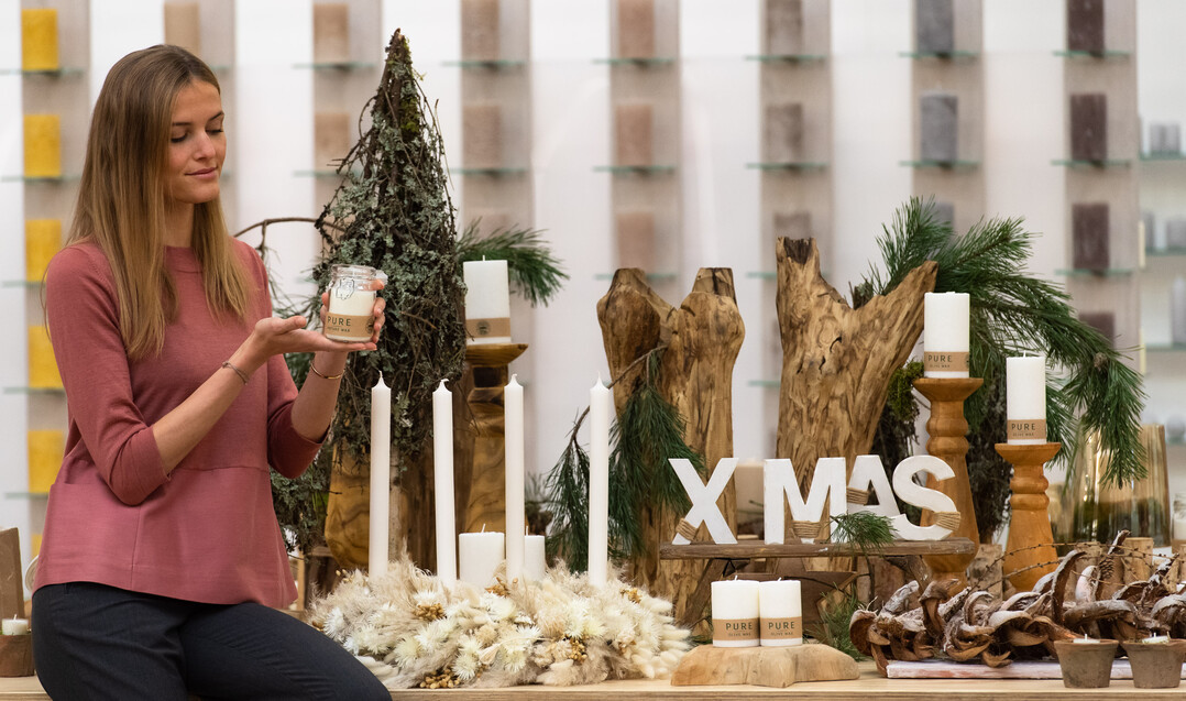   Die Christmasworld findet wieder Ende Januar statt.