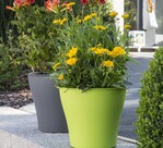 Sympathische Accessoires oder hochwertige Pflanzgefäße für Balkon und Terrasse