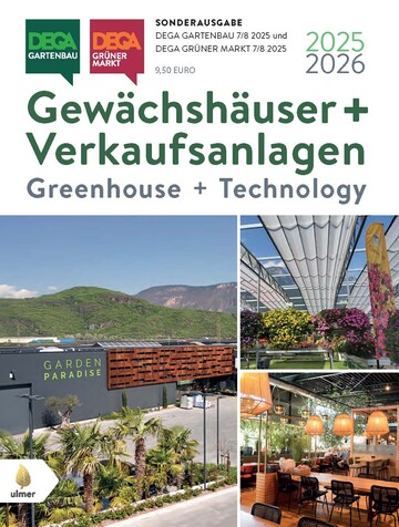 Cover SOB Gewächshäuser und Verkaufsanlagen2025/2026