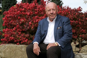 Dehner-Seniorchef Albert Weber 
