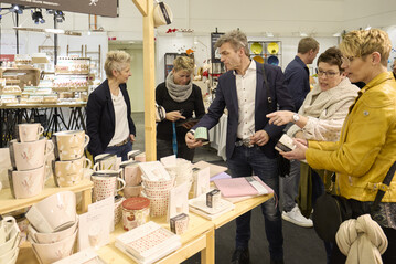 Angeregter Branchenaustausch und gute Orderlaune prgten die Jubilumsausgabe der Nordstil.