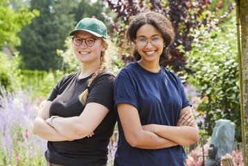 Teamwork makes the dream work: Offenheit, Einsatzbereitschaft und Teamfhigkeit bringen Azubis im Gartenbau weiter. 