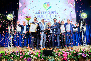 Anthura, Niederlande, wurde vom Internationalen Verband der Gartenbau-Produzenten (AIPH) als Internationaler Anbauer des Jahres 2020 (IGOTY) ausgezeichnet. 