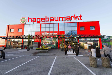 Der neue hagebaumarkt in Hckelhoven erffnete am 28. September.