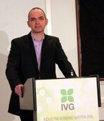 Prof. Dr. Ulrich Reinhardt, Stiftung
für Zukunftsfragen, auf dem IVG
Forum