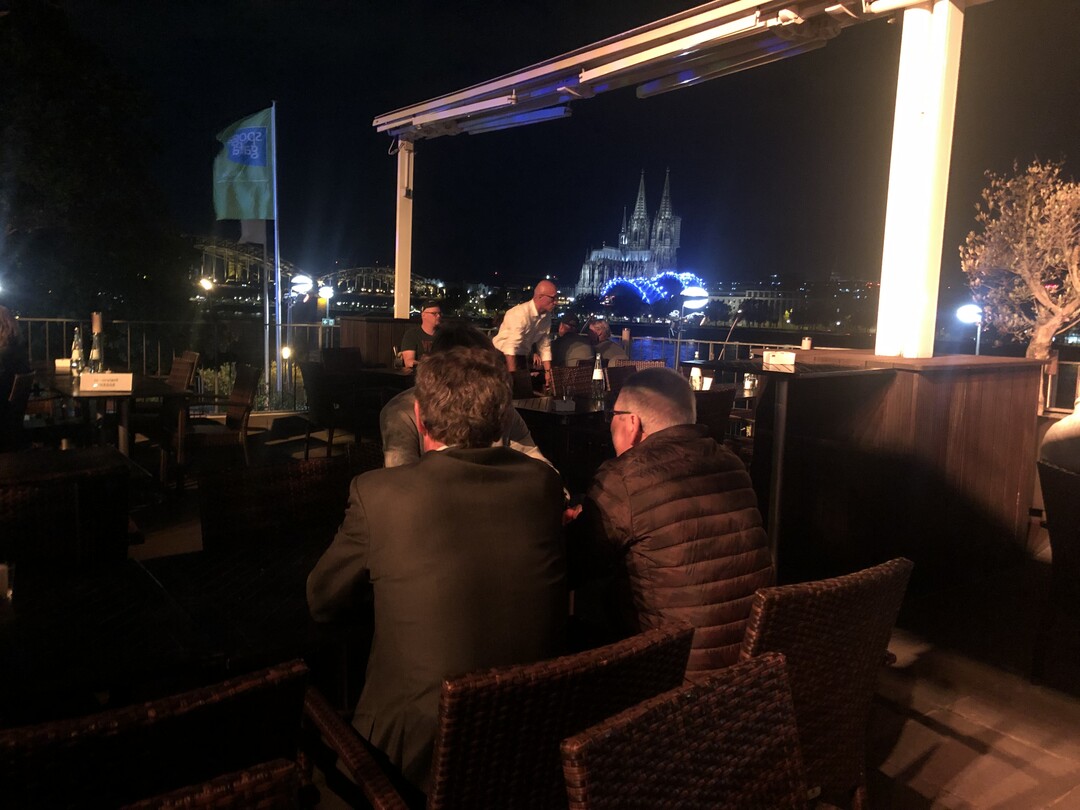  6 clock-Party der Koelnmesse