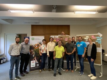 BVE-Klausur 2023 in Grnberg. Von links: Thomas Kirsch, Reiner Hpken, Ute Franke, Lutz Grille, Ralf Schupp, Olaf Beier, Hans-Jrgen Weese, Ulrich Haage, Tjark Klefer, Sebastian Daub und Karen Oltersdorf.