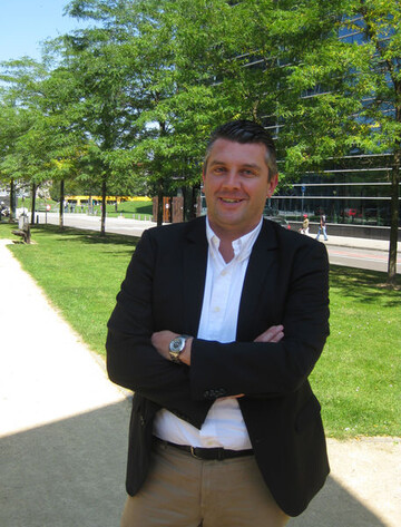 Kristophe Thijs bernimmt das Ruder.
