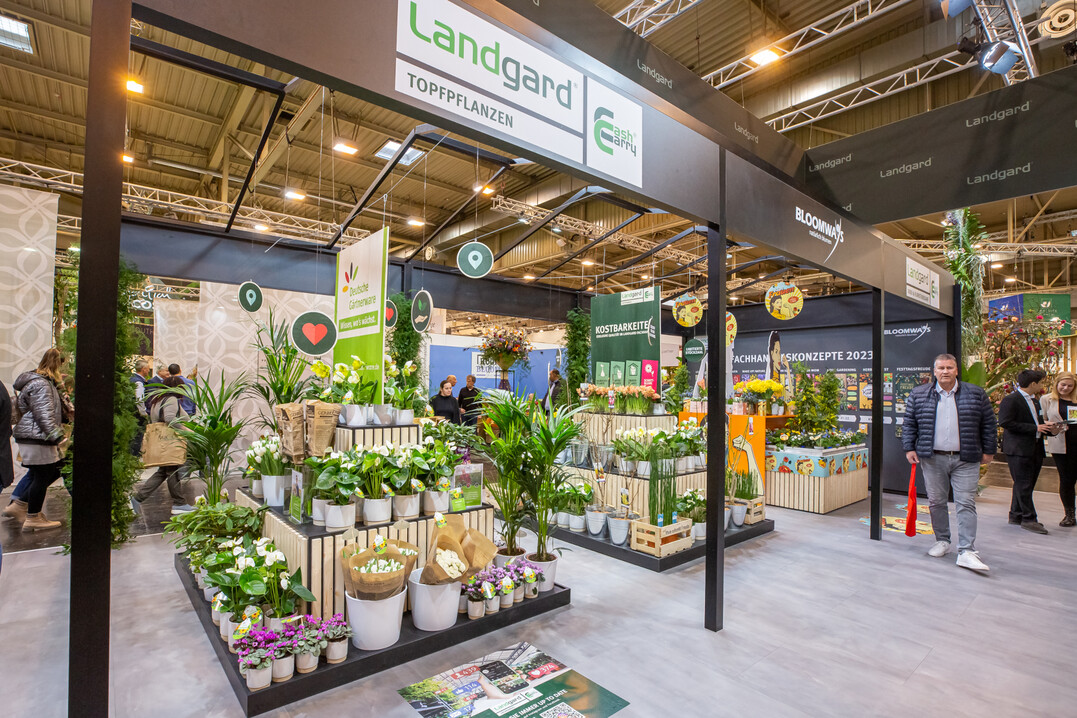 Auf der IPM ESSEN 2023 stellt Landgard zahlreiche Lizenzkooperationen, Fachhandelskonzepte und Marken vor.