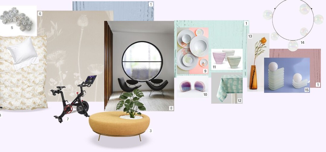 Ein Trend, der das Zuhause in den Mittelpunkt rückt und zeigt, wie durch die eigenen vier Wände Sicherheit und Geborgenheit vermittelt wird. Hier schaffen samtig-warme Vintagefarben wie Peach, Blush, verwaschenes Vergissmeinnicht-Blau, Nude und Nektar-Gelb eine vertraute und wohltuende Wohnumgebung und einen Ort, in den man sich gerne für unterschiedlichste Aktivitäten zurückzieht – vom Homeoffice, dem Online-Yogakurs bis hin zum Abendessen in intimer Atmosphäre.