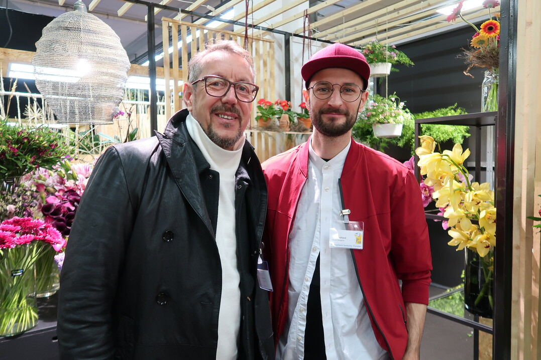 Manfred Hoffmann (l.) und Oliver Ferchland