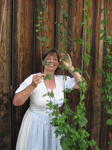 Christine Rosa Thanner ist Referentin im Gartencenter Meier und gibt den Kunden Orientierung zur natrlichen Aktivierung ihres Hormonhaushalts
 