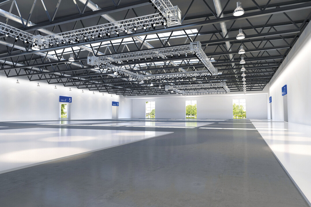 Blick in die neue Hale 9