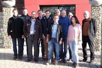 Die Mitglieder des BVE-Vorstandes trafen sich in Deidesheim, Rheinland-Pfalz, zur ersten Vorstandssitzung in diesem Jahr.