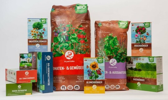 Das Mnchner Unternehmen Plantura bietet ein Sortiment an  tierfreien Bio-Dngern, CO2-reduzierten Pflanzerden und biologischem Pflanzenschutz