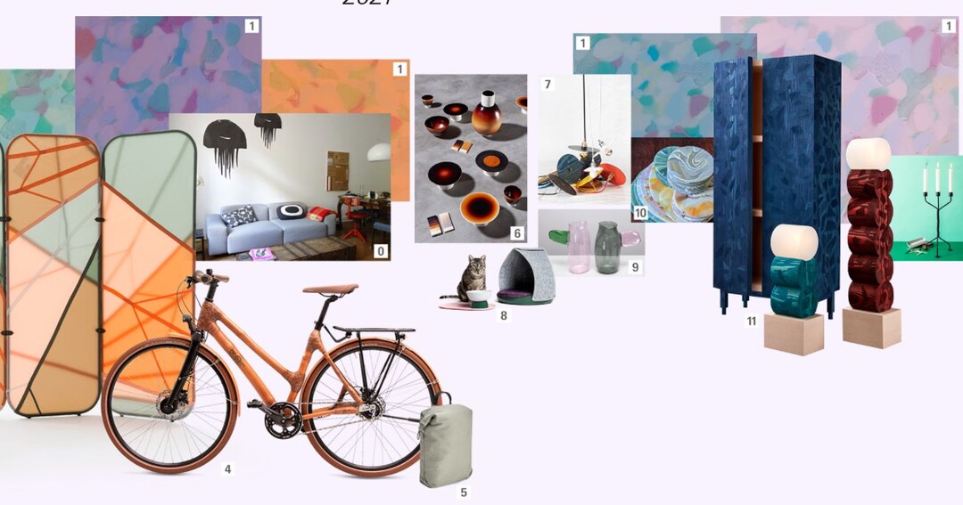 renewal. notion of redo steht fr Aufbruchsstimmung: umgestalten,
aufwerten, neue Ideen ausprobieren. Die Trendwelt ldt mit DIY-Attitde
und der Inszenierung bekannter Materialien auf eine noch nie zuvor
gesehene Art und Weise dazu ein, sich auf neue Perspektiven
einzulassen. Die Farbpalette aus dunklem Karmesinrot, leuchtendem
Sonnen-Rot, Himmel-Violett, Pink, Orange, frischem Blaualgengrn,
Wolkengrau und Ozeanblau macht Lust auf positiven Wandel.    
