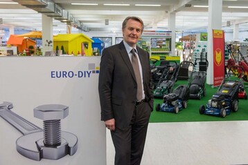 Geschftsfhrer Fred Strter auf der Messeflche der EK LIVE in Bielefeld