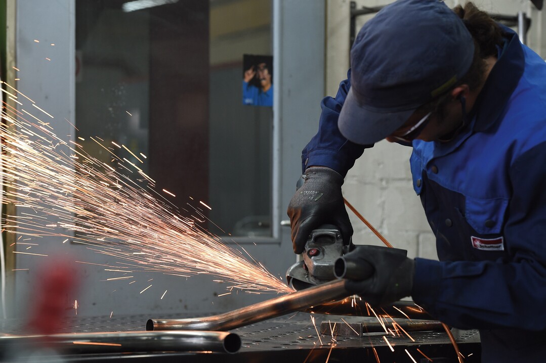 Produktion bei der Schaffner AG