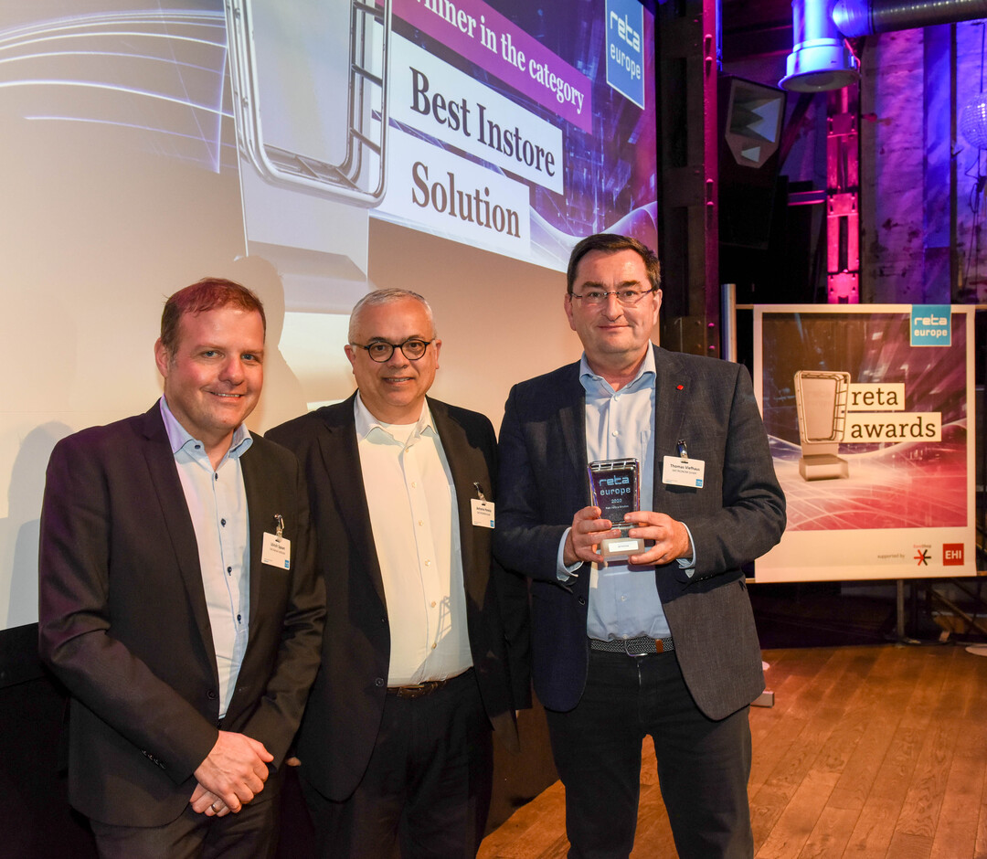 Ulrich Spaan (EHI), Antonio Pereira (Metro (Metronom)),  Thomas Viefhaus (Metro (Metronom)