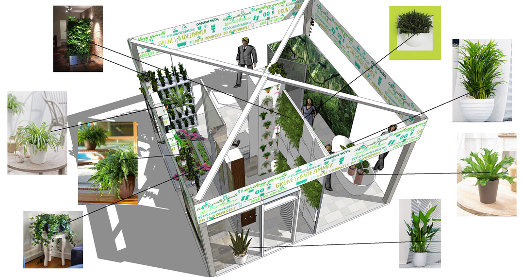 Inspirationen fr den POS liefern die "Green Solutions Islands".