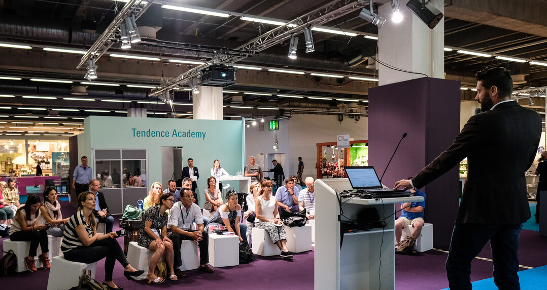 Lars Ax auf der Tendence 2017