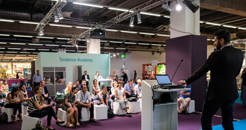 Lars Ax auf der Tendence 2017