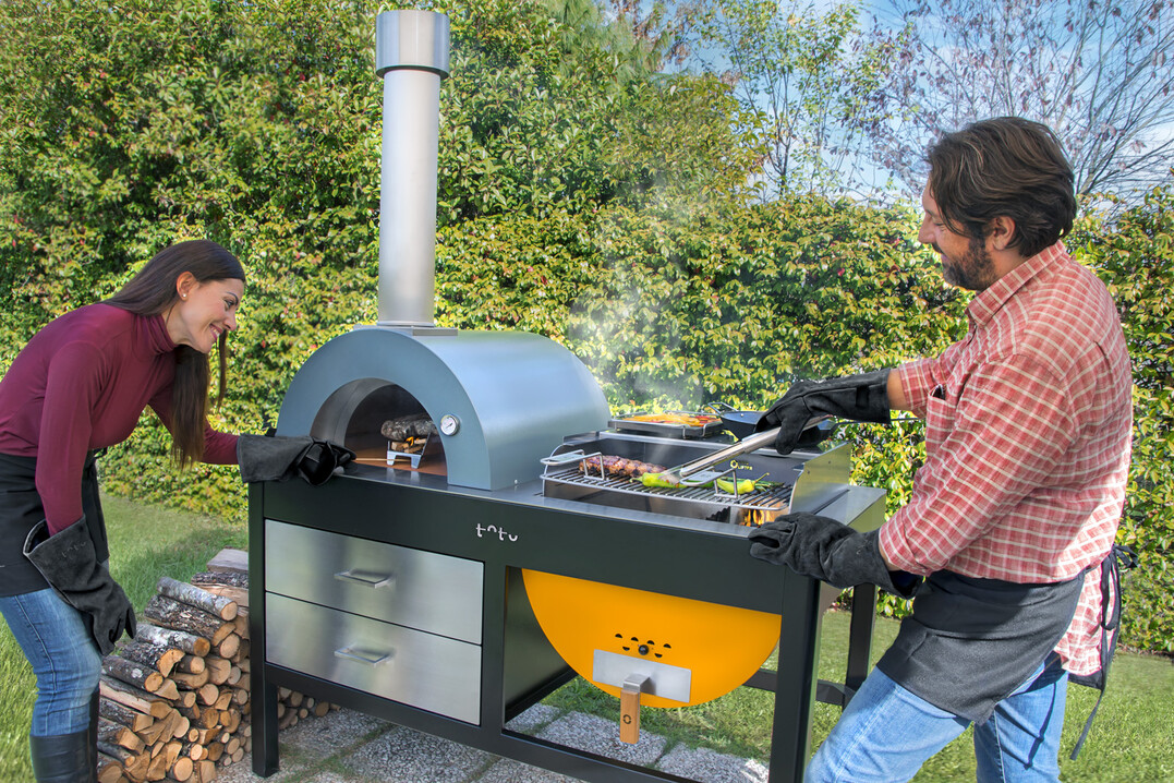 Toto ist die neue Außenküche in einer einzigen Lösung: Kochen wie ein Profi war noch nie so einfach!