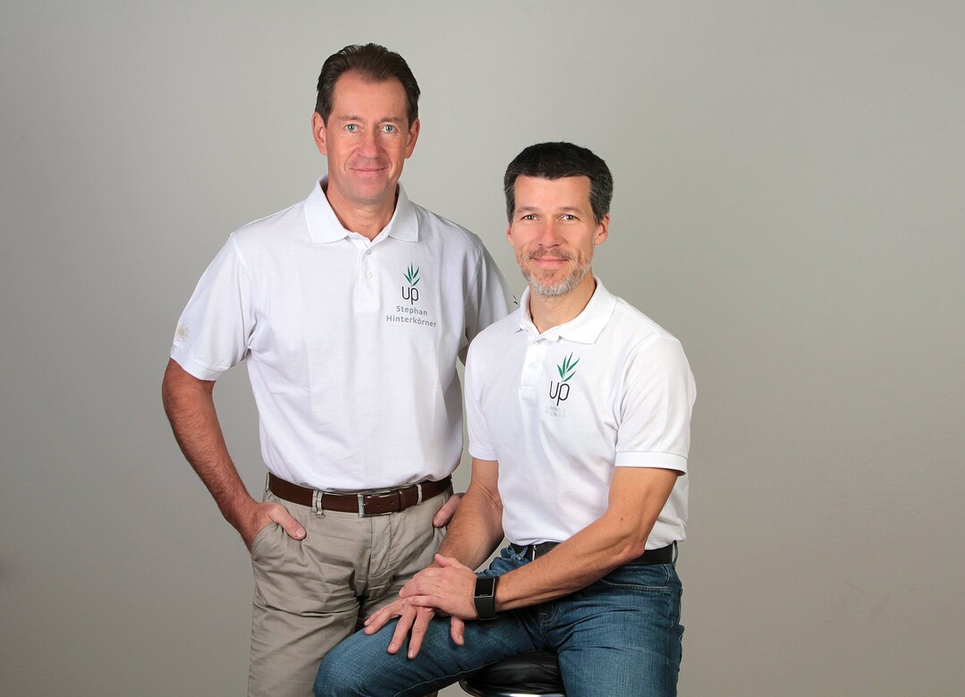 Umweltpionier-Gründer Stephan Hinterkörner (l.) und Alexander Götzl