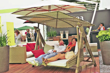 Outdoor Living  der
Trendsektor erhielt in
Frankfurt einen eigenen
Bereich