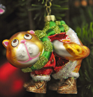 Traditionelle Weihnachtsfarben
sind weiterhin gefragt