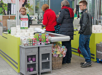 Innerhalb eines Gartencenter-Einzugsgebiets kann die Kaufkraft
der Bevlkerung
enorm schwanken.