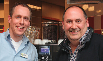Stephan Droogh im Gesprch mit Oliver Mathys