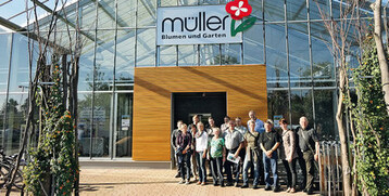 Der Besuch im Gartencenter Mller in Schallstadt war Abschluss
einer von der Firma Rabensteiner organisierten Reise.