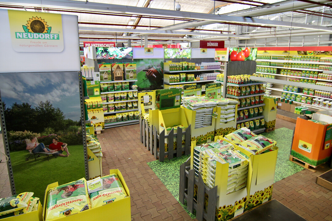 Das Neudorff Shop-in-Shop-System