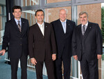 Haben die ZEUS 2011 weiter gestärkt (v. l.): die ZEUS Geschäftsführer Thomas Heinitz, Kai Kächelein, Jürgen Eversberg und Michael Baumgardt.