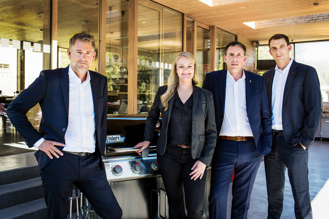 Michael Reuter, Geschäftsführer der Weber-Stephen Deutschland GmbH, stellt sein Kern-Managementteam in Ingelheim neu auf.