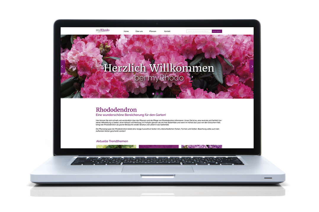 Neue Website myRhodo mit Service fr Gartencenter und Endverbraucher geht online ab April 2017.
